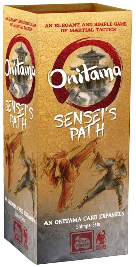 Portada juego de mesa Onitama: El camino del Sensei