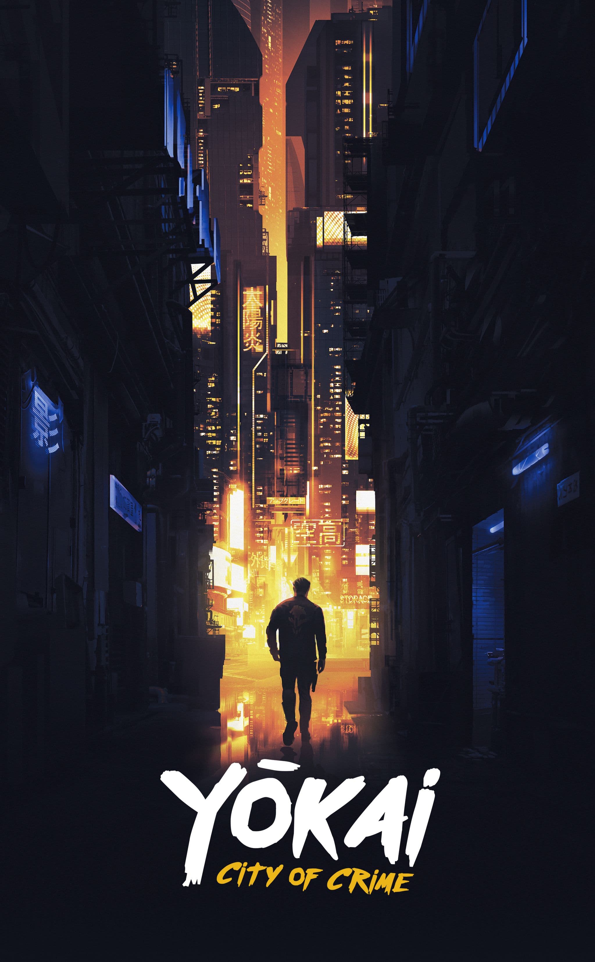 Portada juego de mesa Yōkai: City of Crime