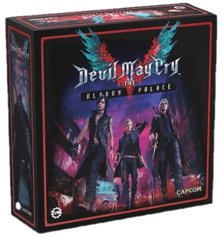 Portada juego de mesa Devil May Cry: The Bloody Palace