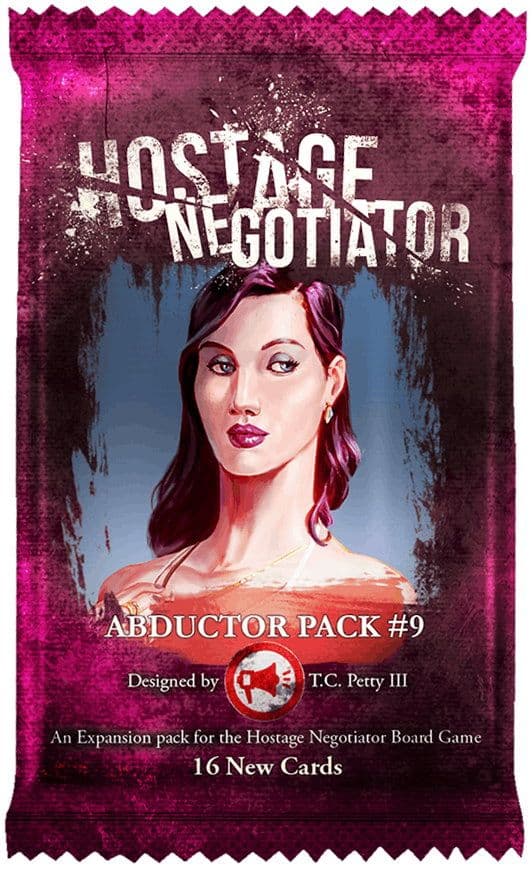 Portada juego de mesa Hostage Negotiator: Abductor Pack 9