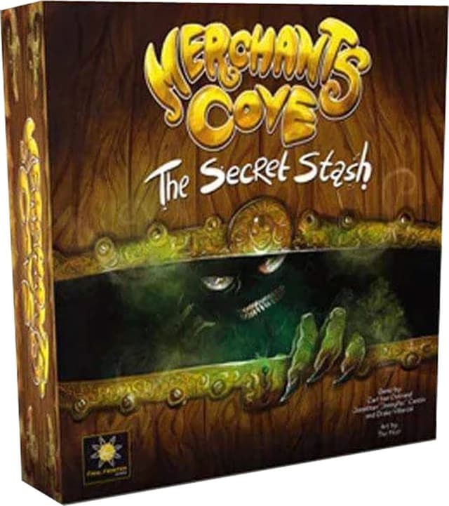 Portada juego de mesa Merchants Cove: El Alijo Secreto