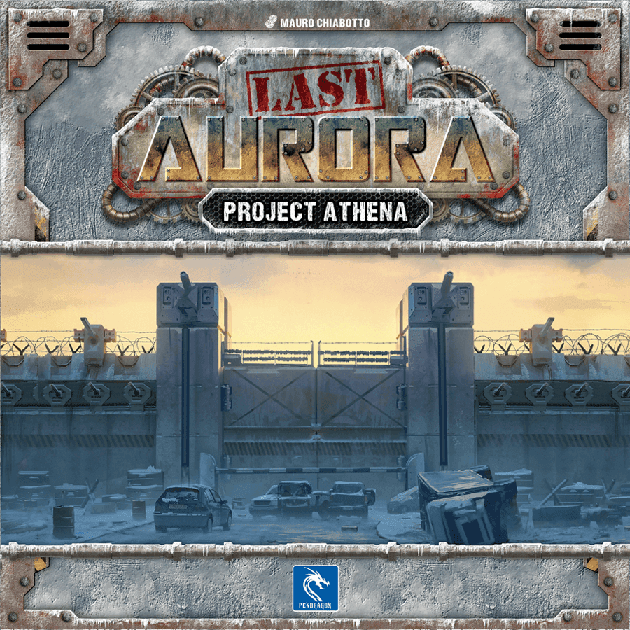 Portada juego de mesa Last Aurora: Project Athena