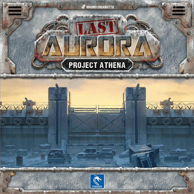 Portada juego de mesa Last Aurora: Project Athena