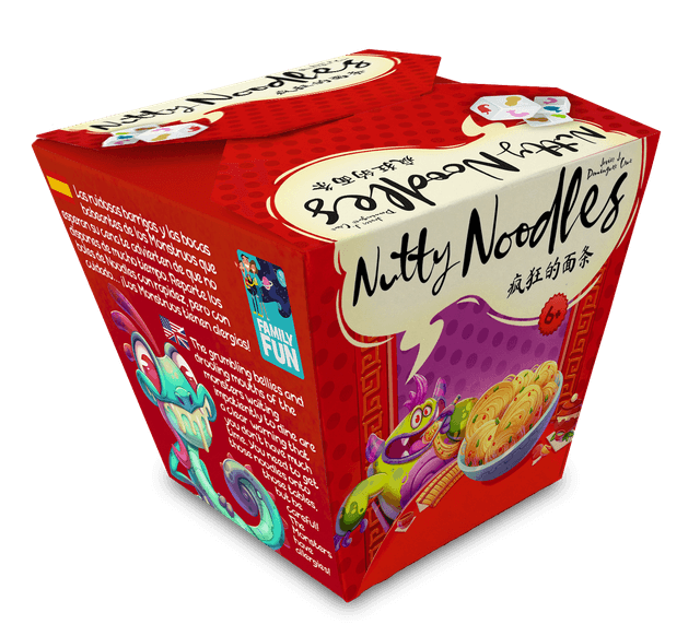 Portada juego de mesa Nutty Noodles