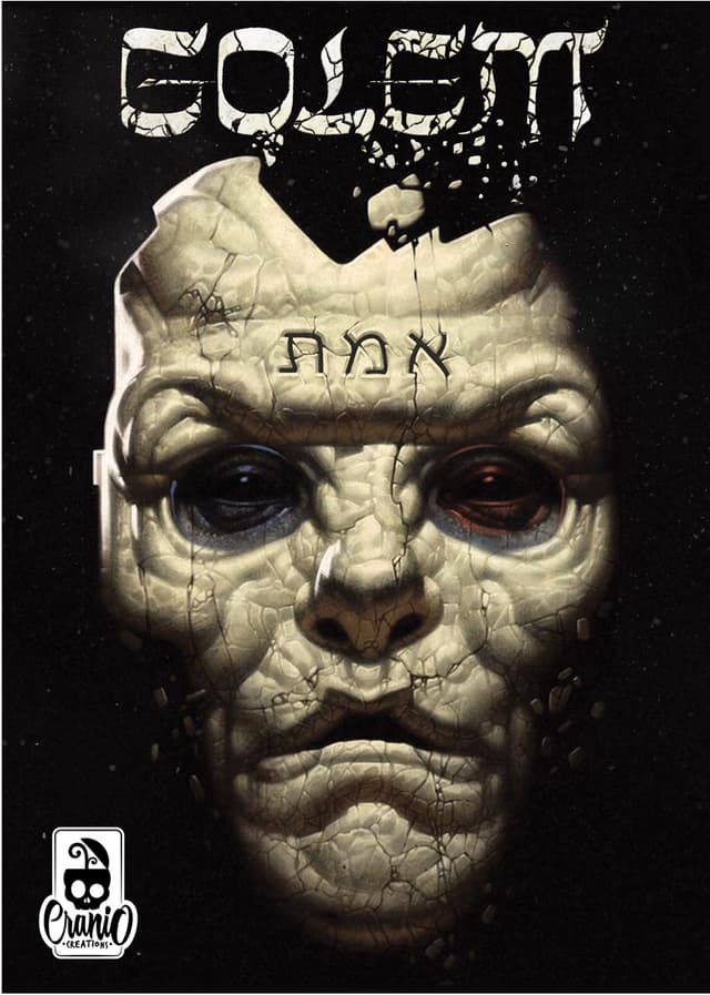 Portada juego de mesa Golem