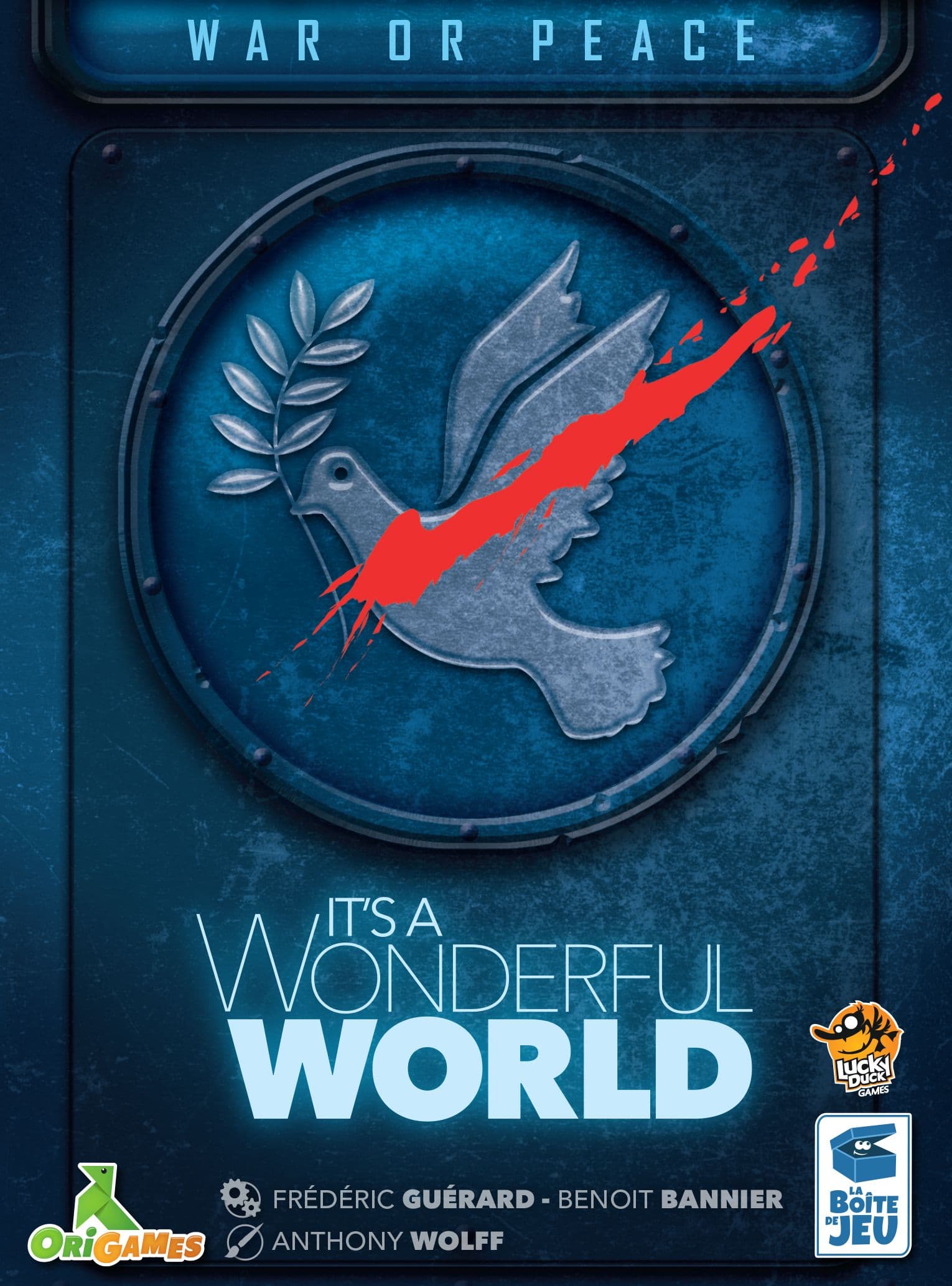 Portada juego de mesa It's a Wonderful World: Guerra o Paz