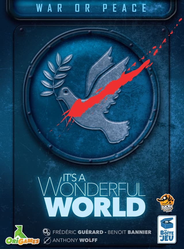 Portada juego de mesa It's a Wonderful World: Guerra o Paz