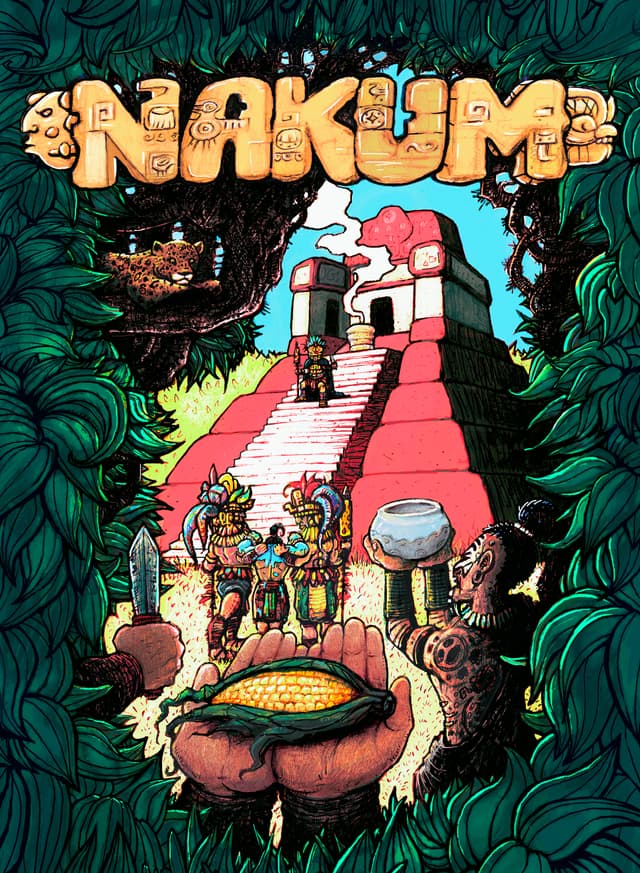 Portada juego de mesa Nakum