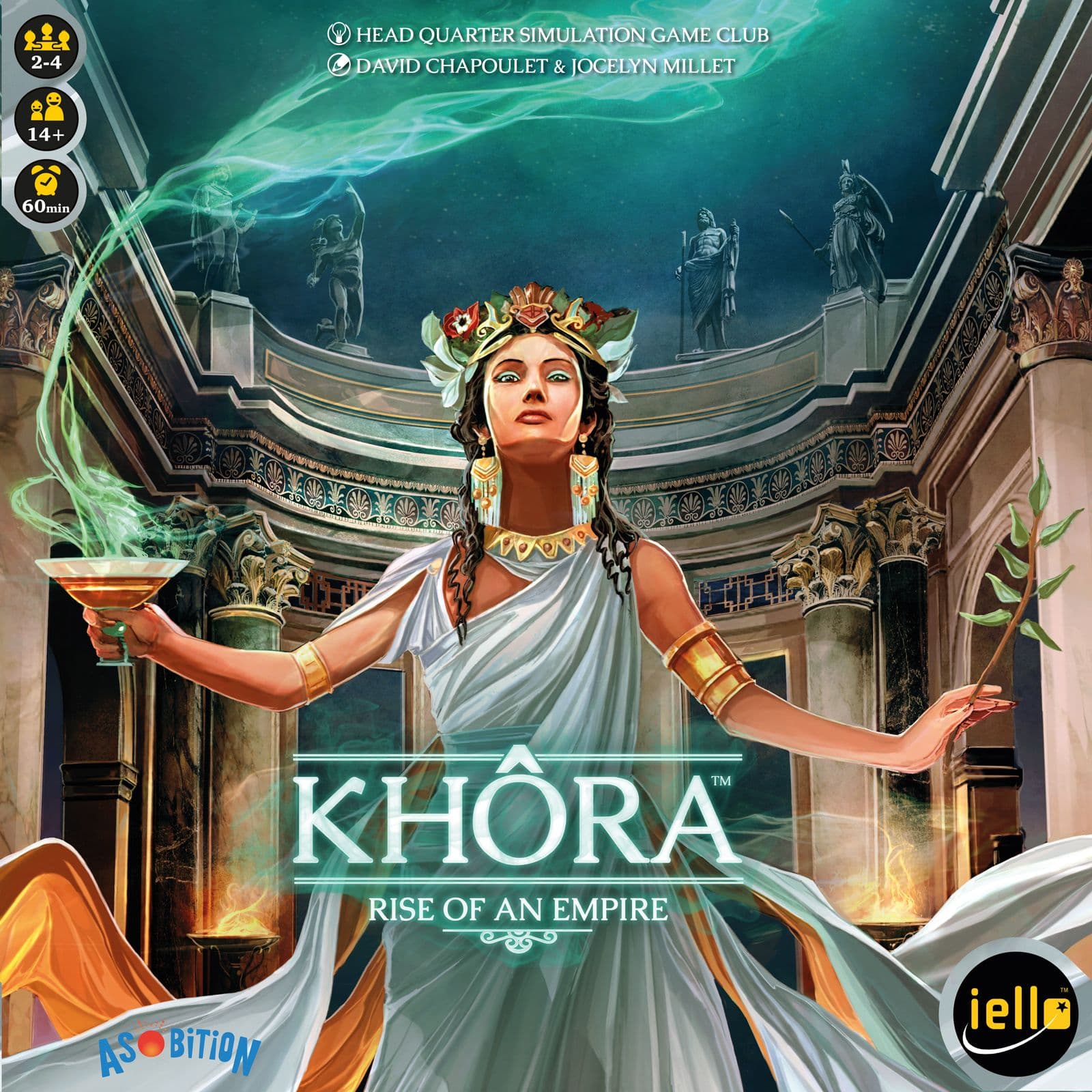 Portada juego de mesa Khôra: El nacimiento de un imperio