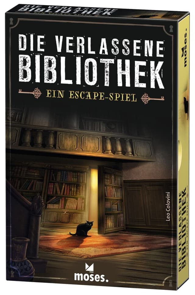 Portada juego de mesa La Biblioteca Abandonada
