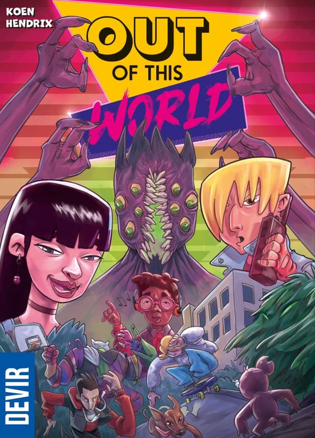 Portada juego de mesa Out Of This World