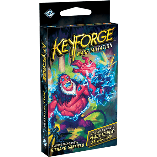 Portada juego de mesa KeyForge: Mutación Masiva – Mazo de Arconte