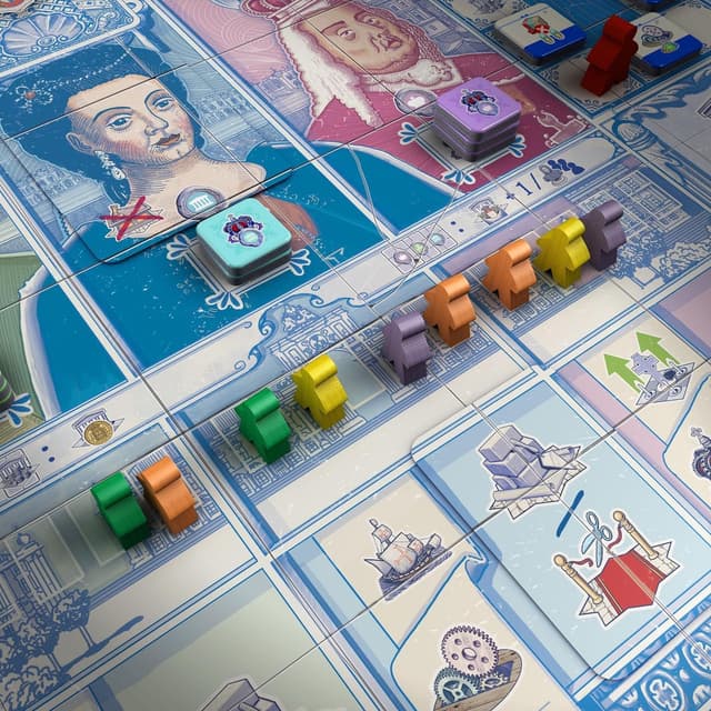Portada juego de mesa Lisboa: Queen Variant