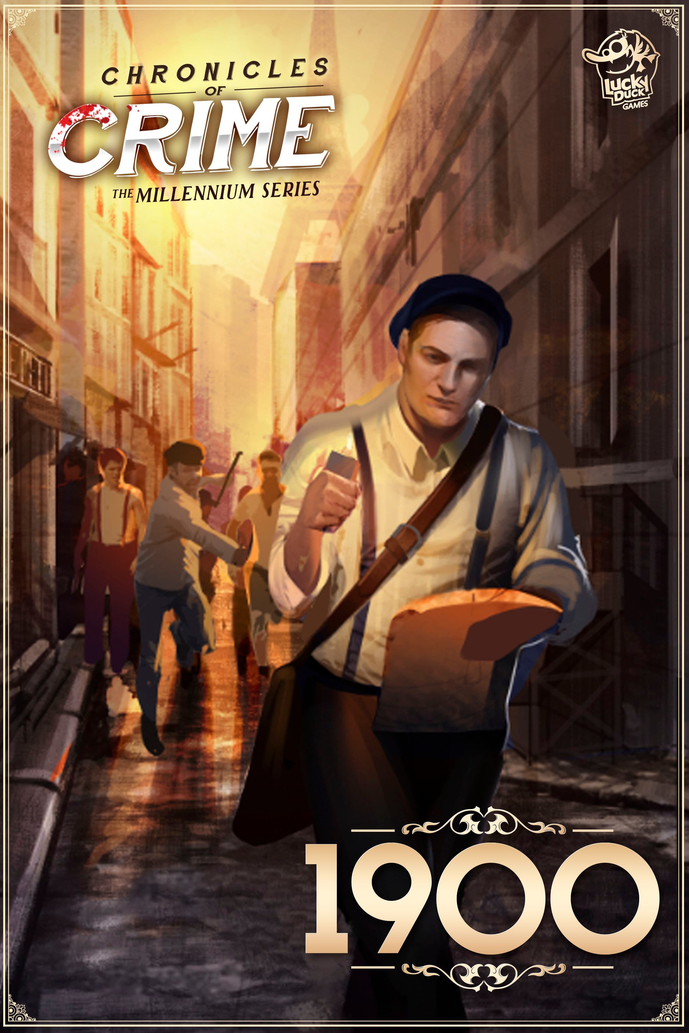 Portada juego de mesa Crónicas del Crimen: 1900