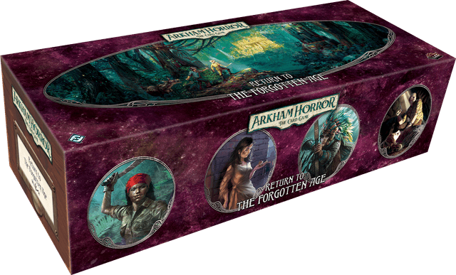 Portada juego de mesa Arkham Horror: El Juego de Cartas – Regreso a La Era Olvidada