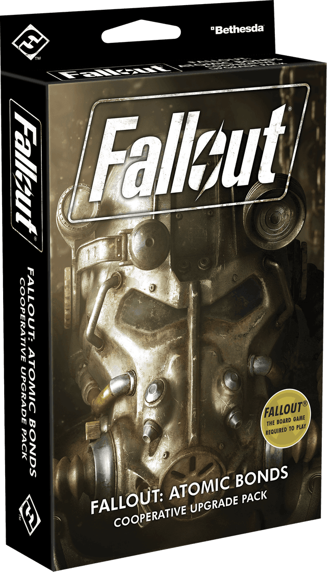 Portada juego de mesa Fallout: Enlaces atómicos