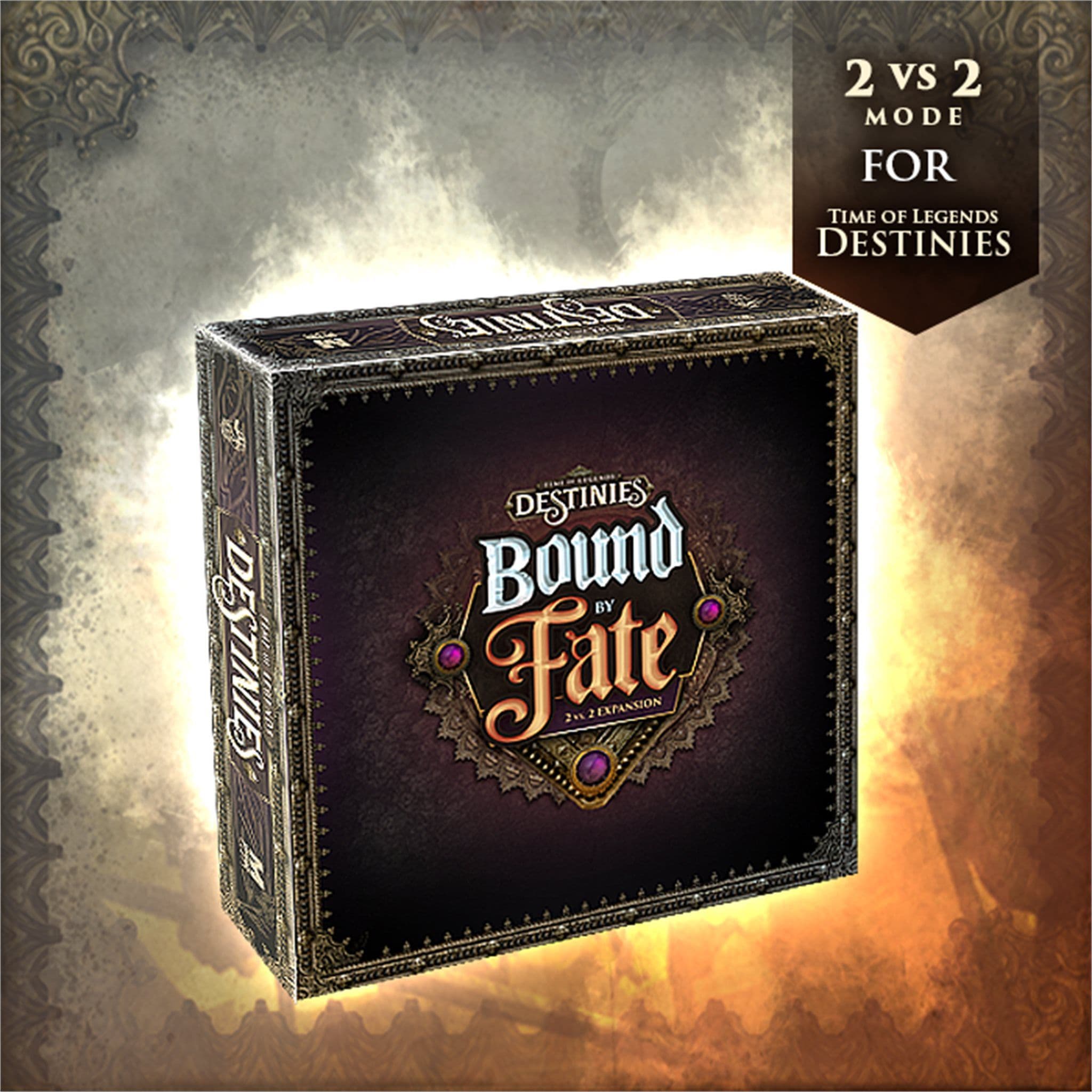 Portada juego de mesa Destinies: Destinos Unidos