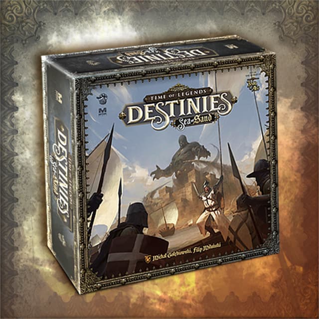 Portada juego de mesa Destinies: Mar de Arena