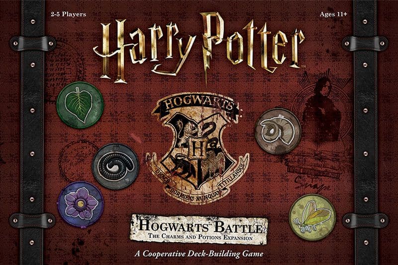 Portada juego de mesa Harry Potter: Hogwarts Battle – Encantamientos y pociones
