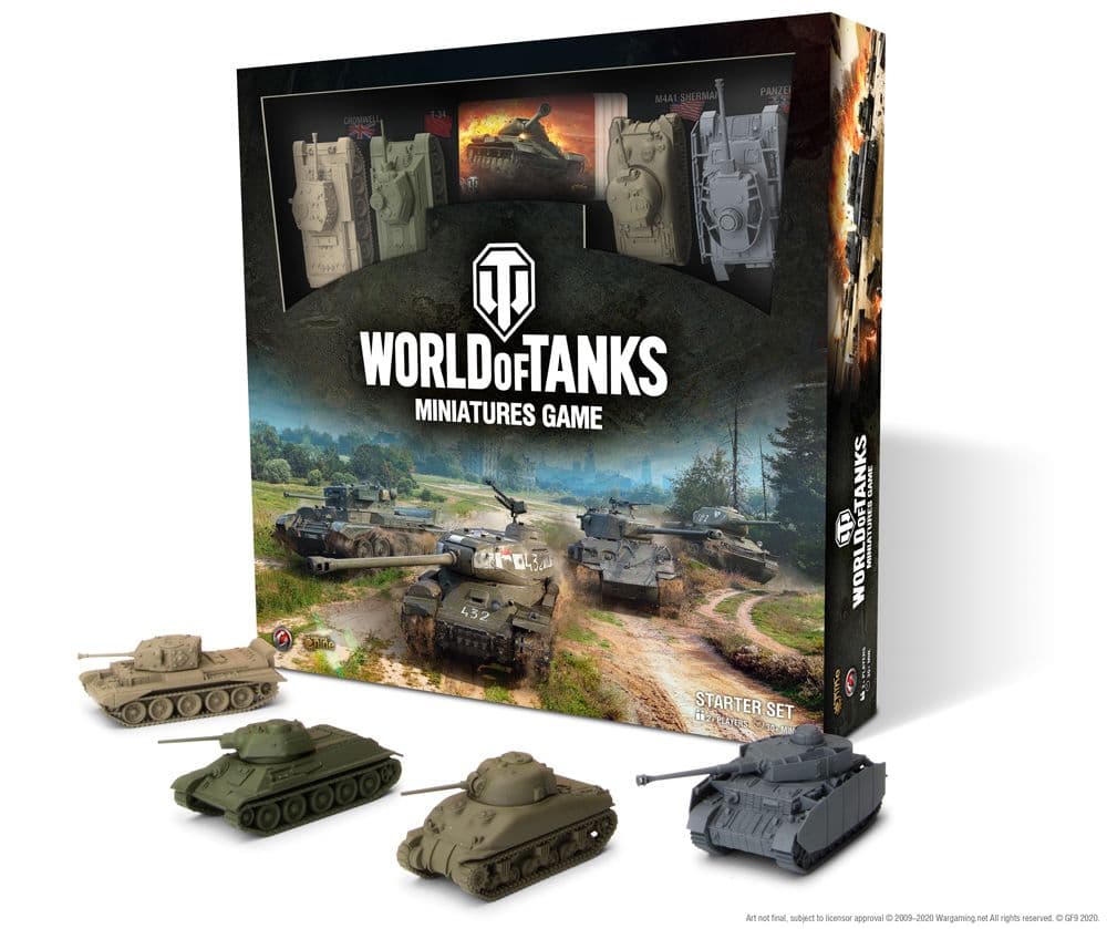 Portada juego de mesa World Of Tanks Miniatures Game