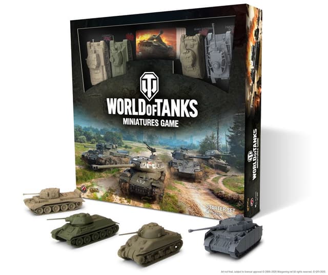 Portada juego de mesa World Of Tanks Miniatures Game