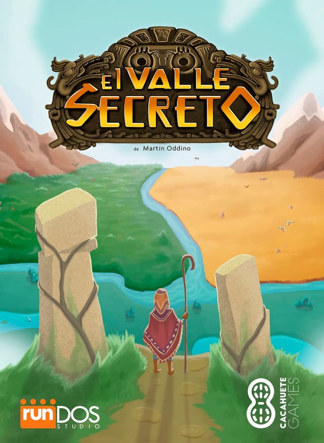 Portada juego de mesa El Valle Secreto