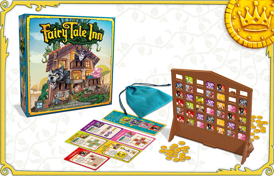 Portada juego de mesa Fairy Tale Inn