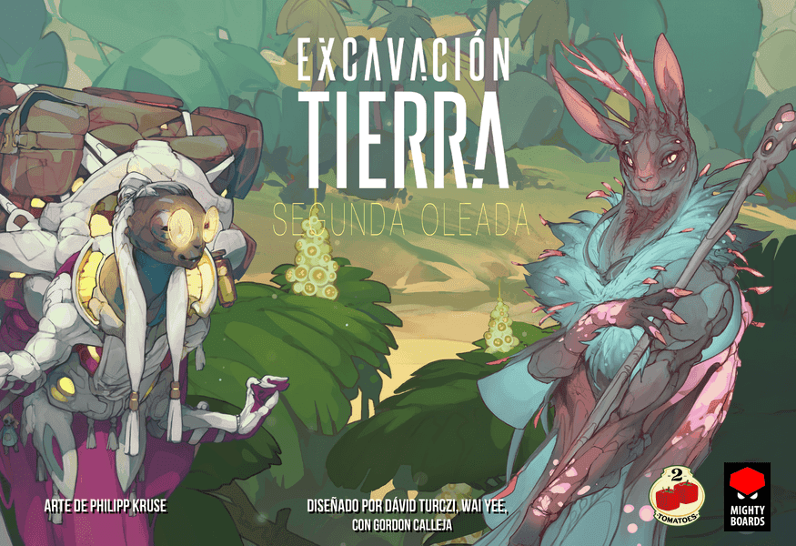 Portada juego de mesa Excavation Earth: Second Wave
