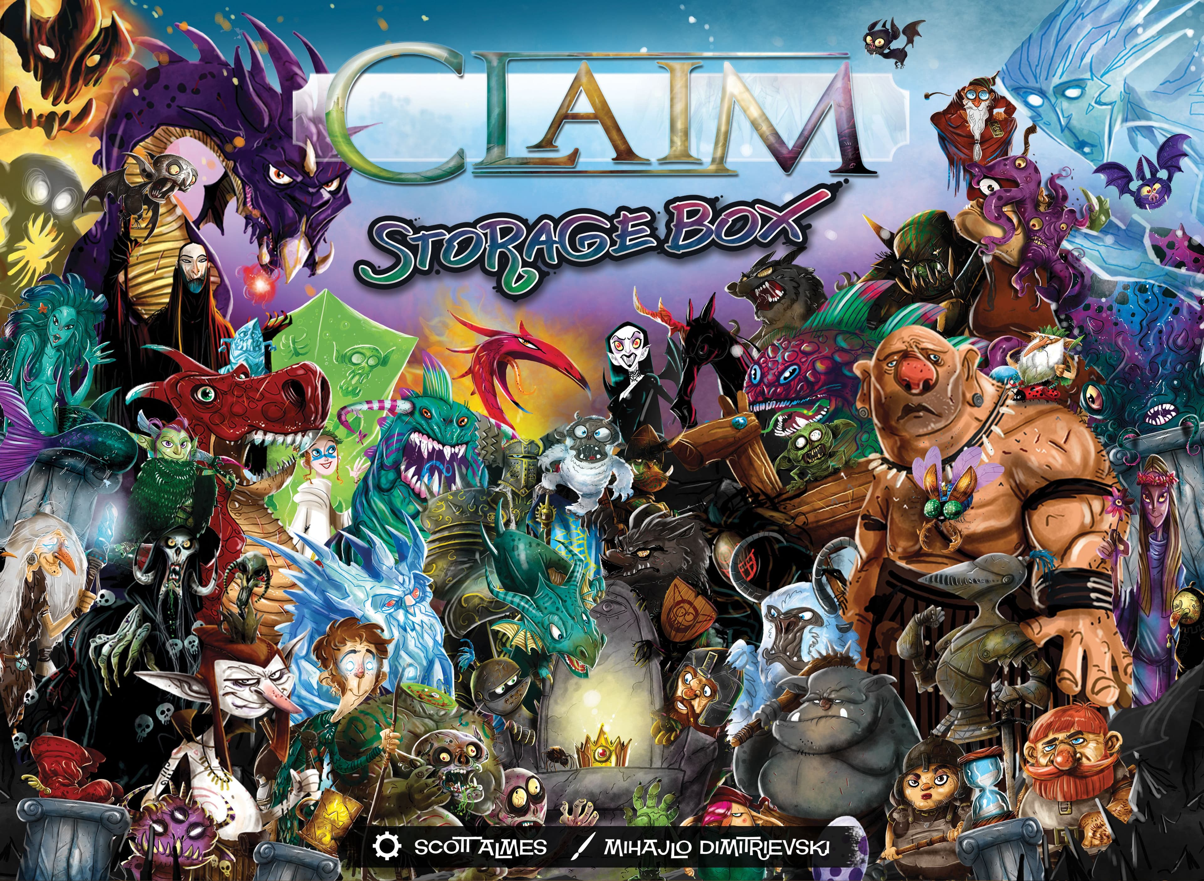 Portada juego de mesa Claim: Storage Box