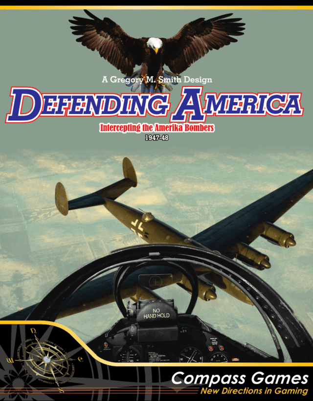 Portada juego de mesa Defending America: Intercepting the Amerika Bombers, 1947-48