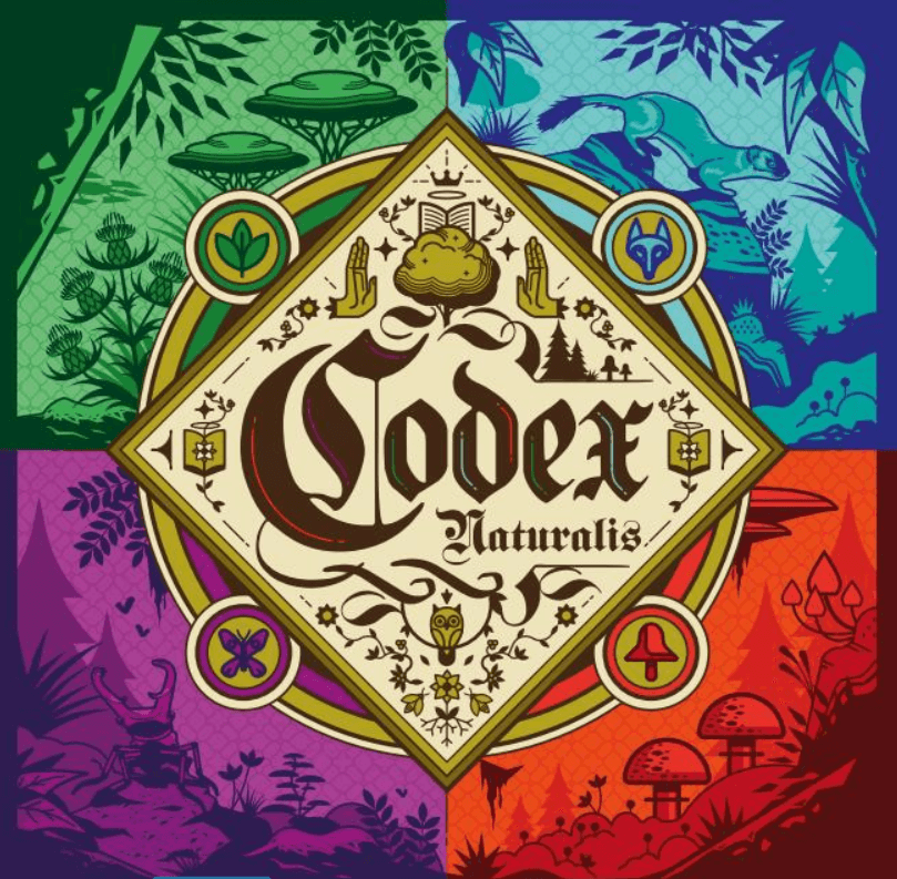 Portada juego de mesa CODEX Naturalis
