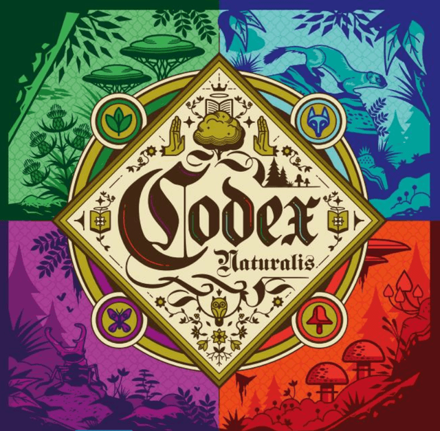 Portada juego de mesa CODEX Naturalis