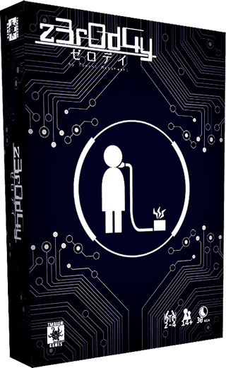 Portada juego de mesa z3r0d4y