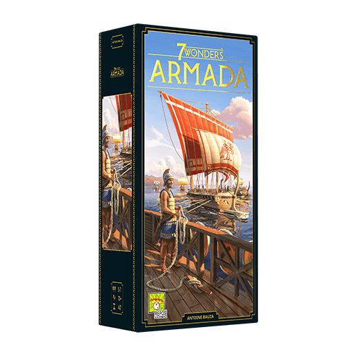 Portada juego de mesa 7 Wonders (Segunda Edición): Armada