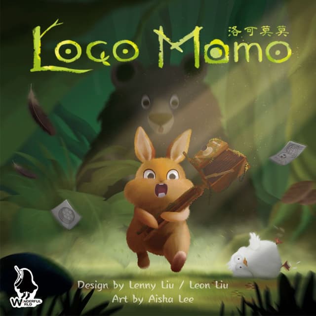 Portada juego de mesa Locomomo