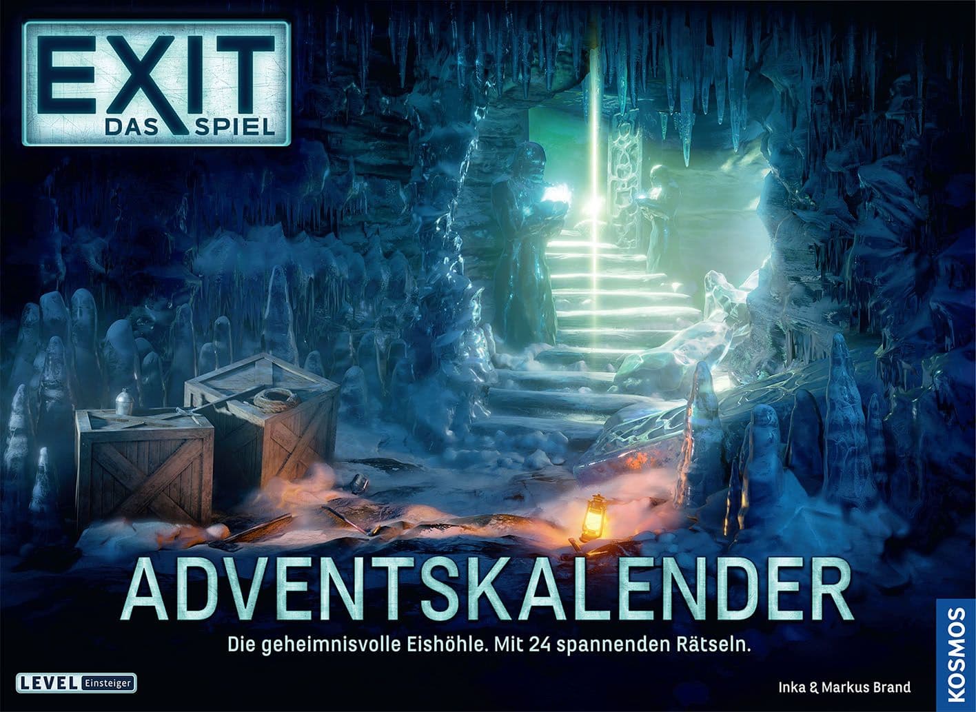 Portada juego de mesa Exit: The Game – Advent Calendar: The Mystery of the Ice Cave