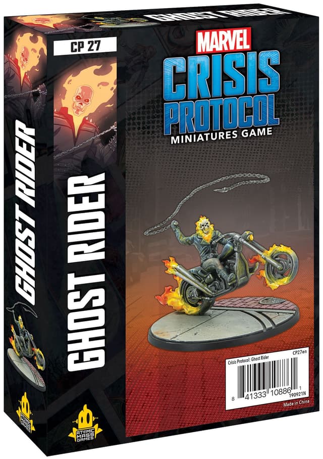 Portada juego de mesa Marvel: Crisis Protocol – Ghost Rider