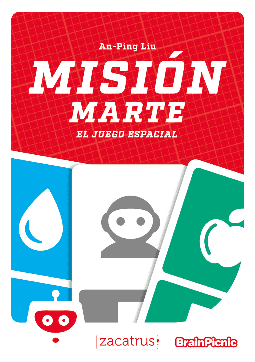 Portada juego de mesa Misión Marte