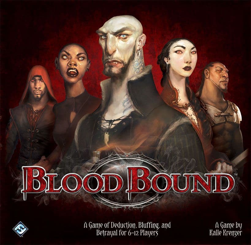 Portada juego de mesa Lazos de Sangre