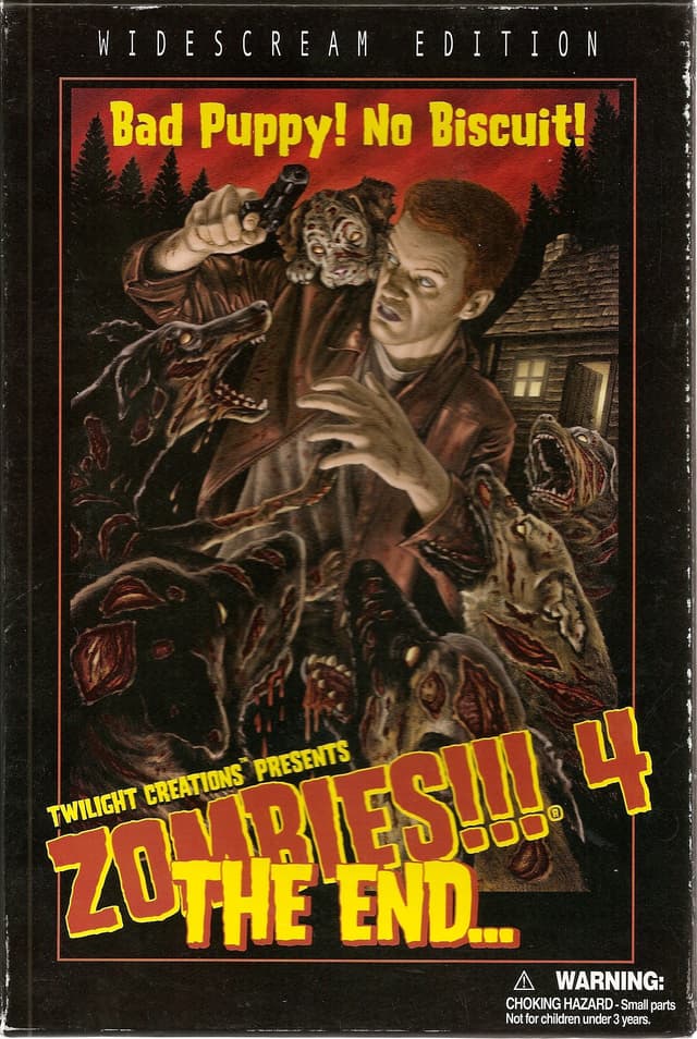 Portada juego de mesa Zombies!!! 4: El fin...
