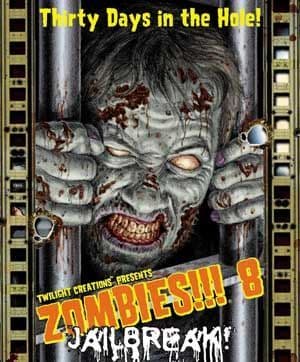 Portada juego de mesa Zombies!!! 8: Prisión Zombie