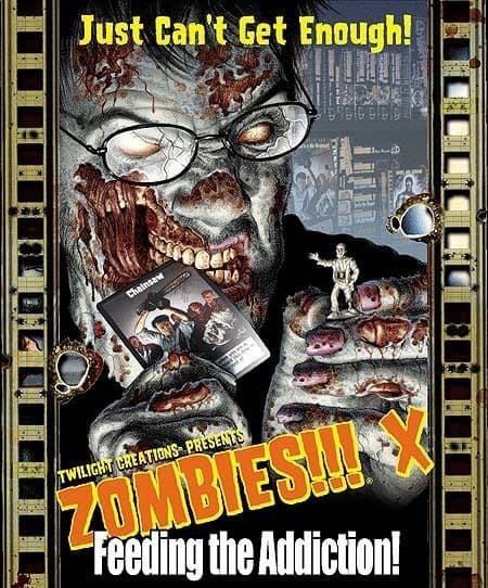 Portada juego de mesa Zombies!!! X: Vicios que Matan