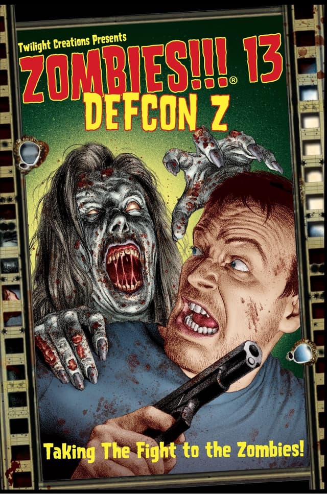 Portada juego de mesa Zombies!!! 13: DEFCON Z