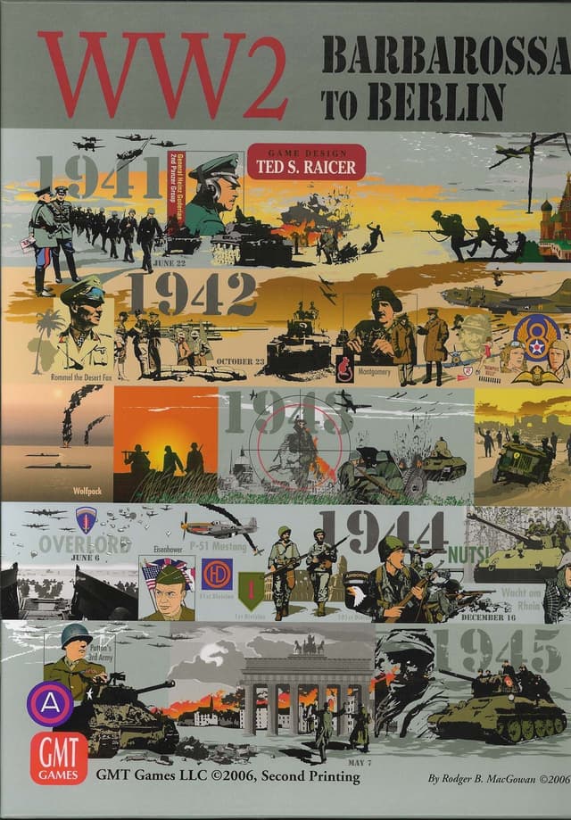 Portada juego de mesa De Barbarossa a Berlín