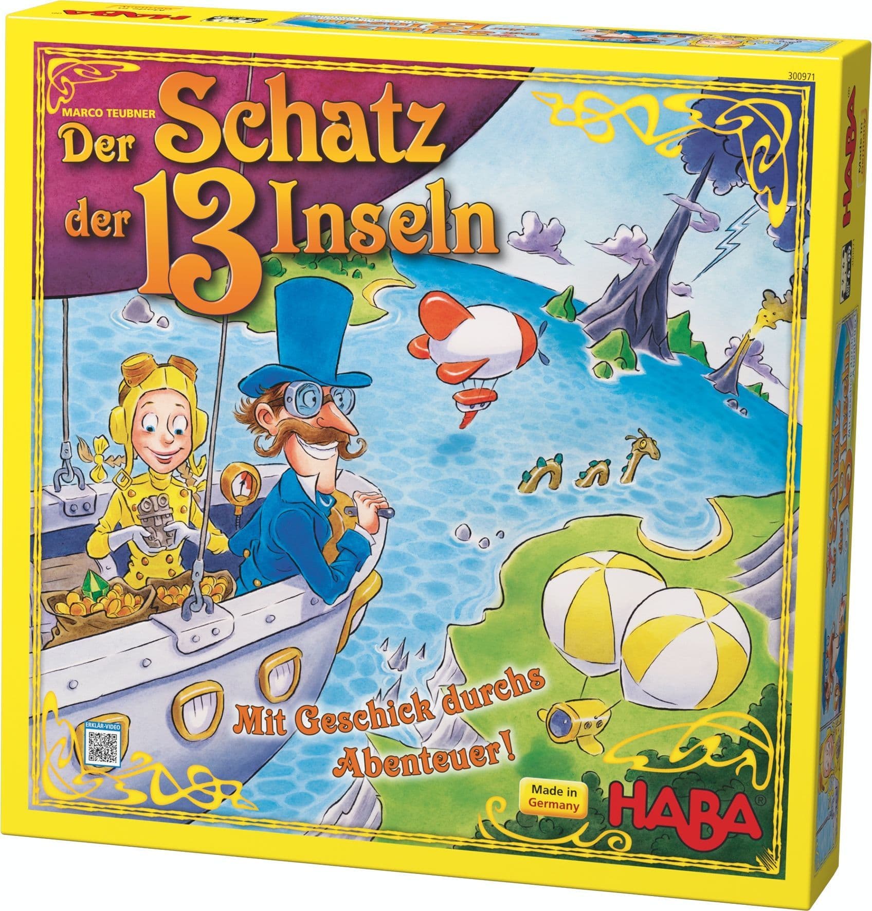 Portada juego de mesa El tesoro de las 13 islas