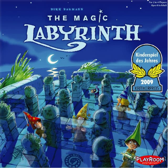 Portada juego de mesa El Laberinto Mágico