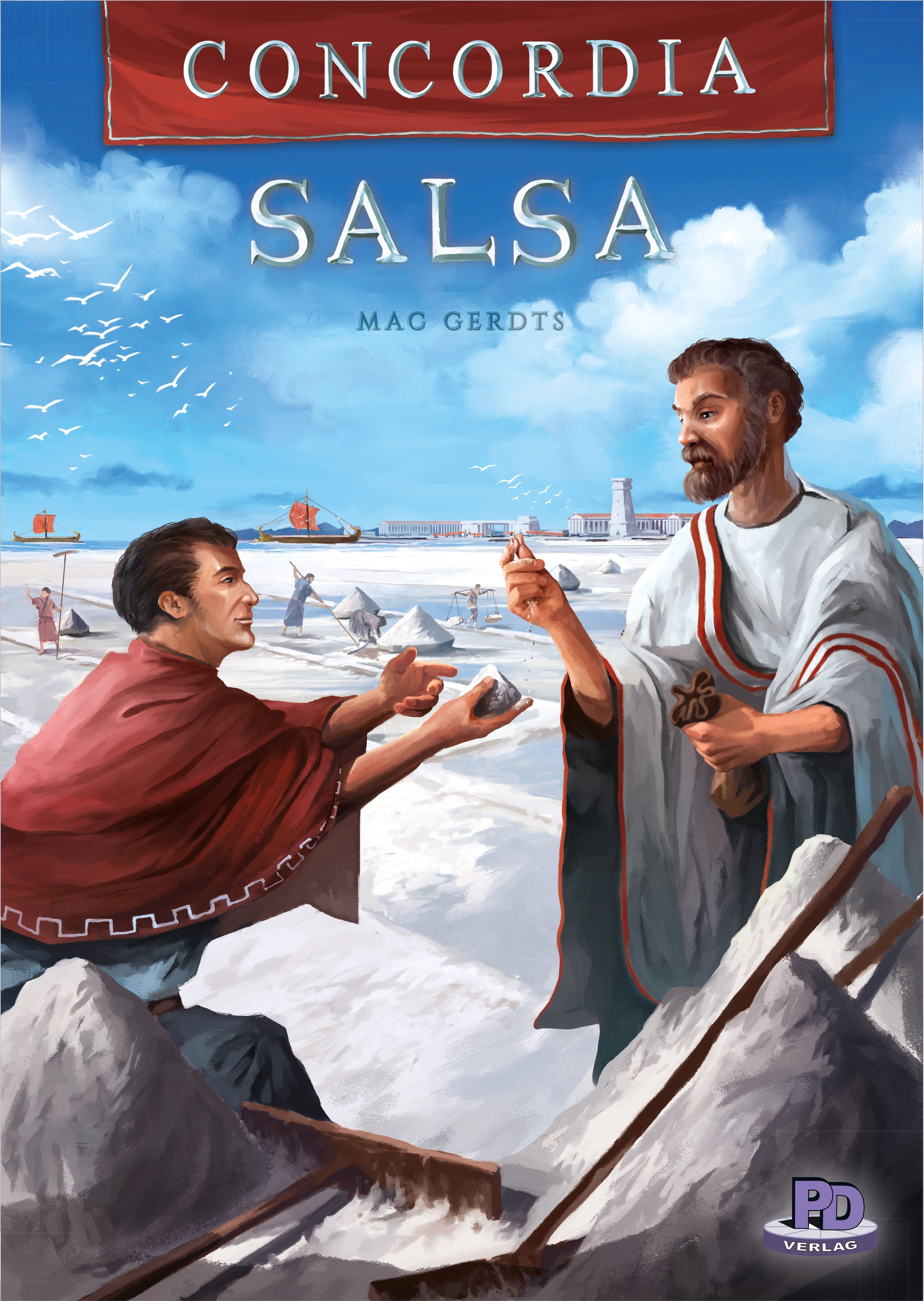 Portada juego de mesa Concordia: Salsa