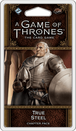 Portada juego de mesa Juego de tronos: El juego de cartas (Segunda edición) – De auténtico acero