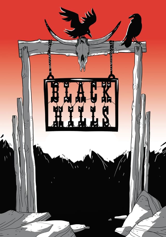 Portada juego de mesa Black Hills