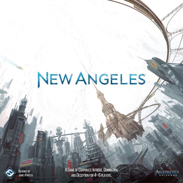 Portada juego de mesa Nueva Ángeles